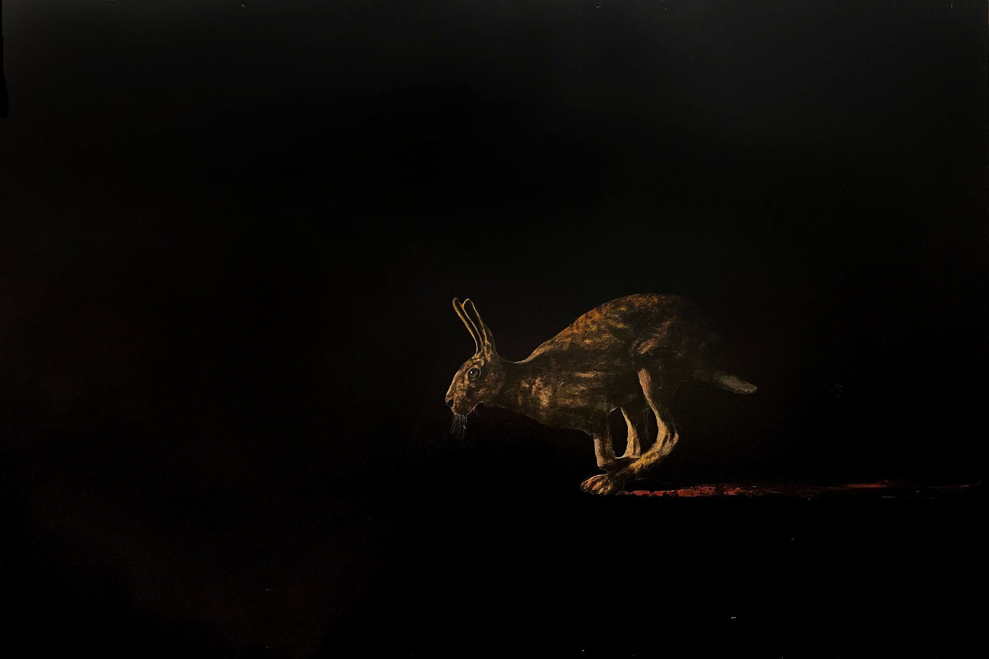 "The Hare" from Tobias Keene's "The Black Paintings"