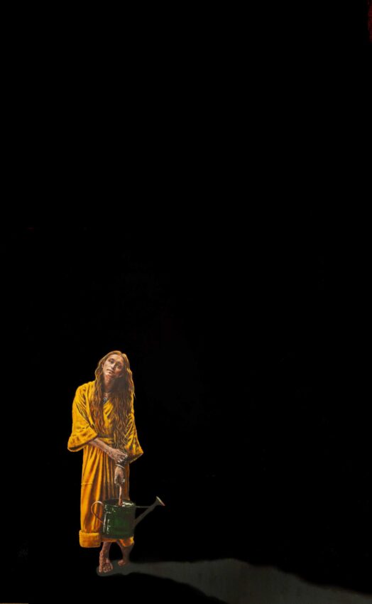 "Harris Reed" an oil portrait by Tobias Keene