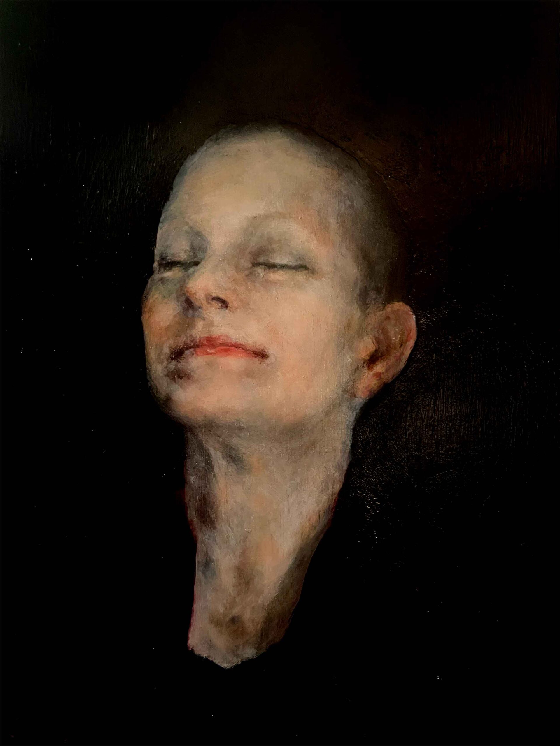 "Jan Sharp" is an oil painting by Tobias Keene