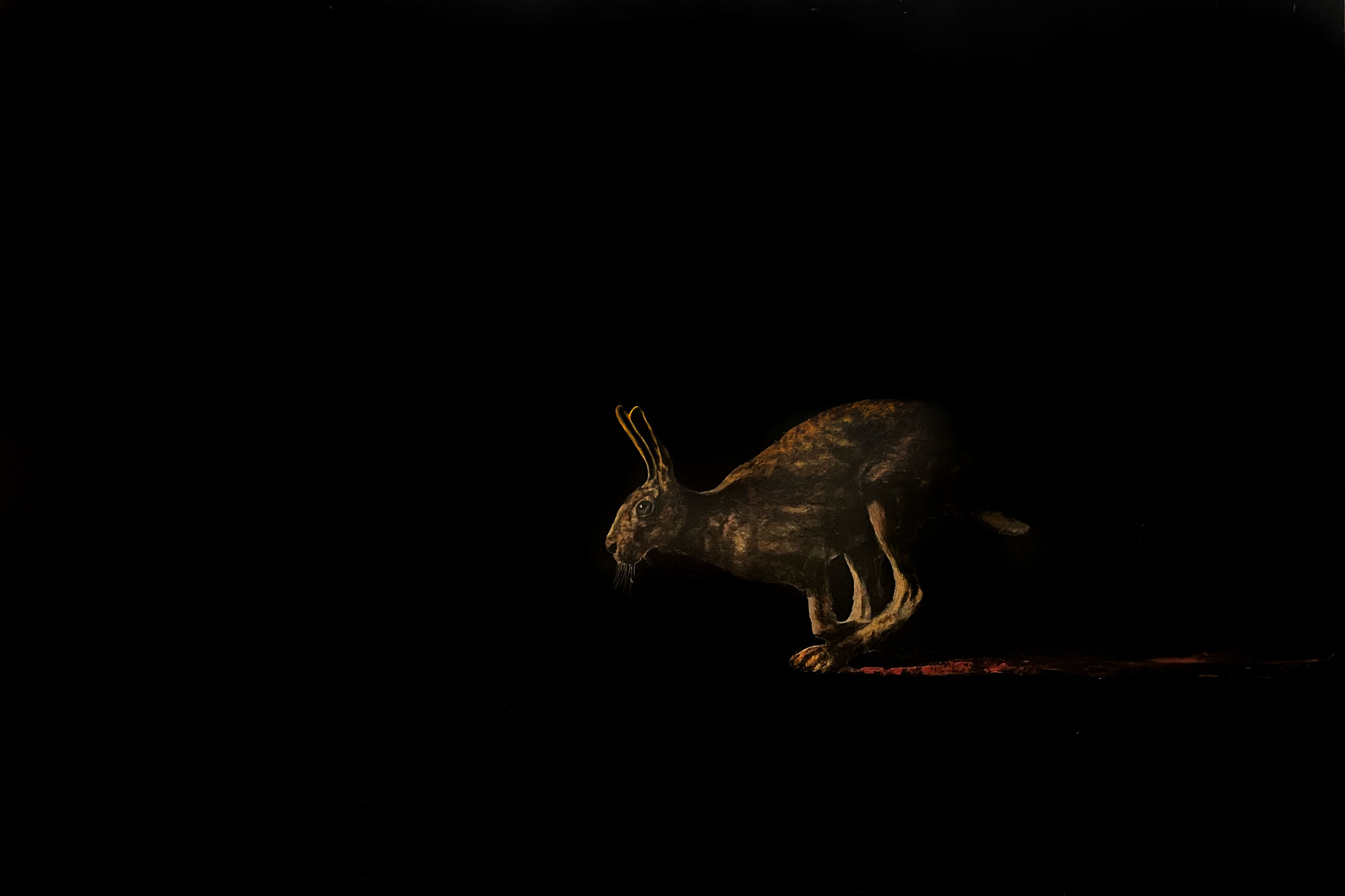 "The Hare" from Tobias Keene's "The Black Paintings"